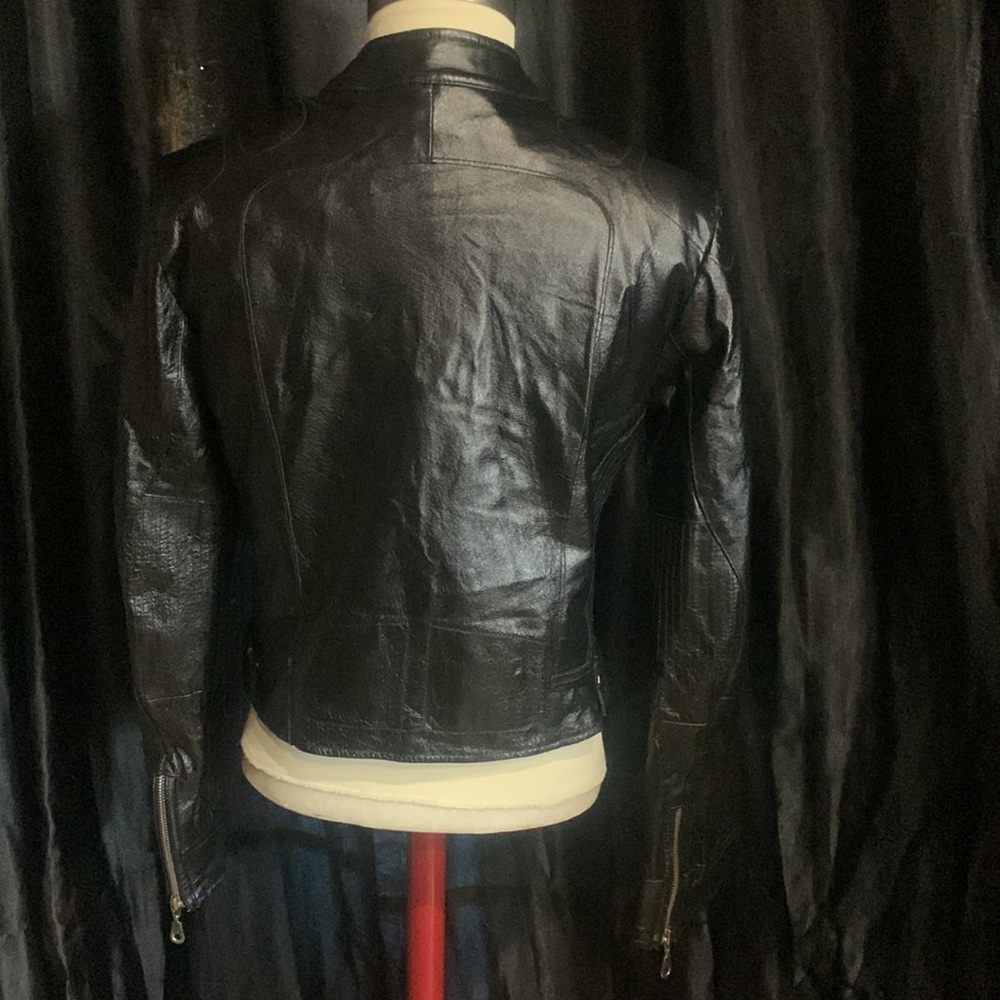 Wilson’s womens leather motorcycle jacket - Picture 2 of 12